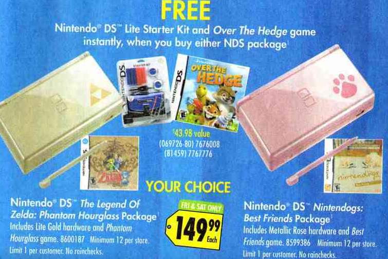 Best Buy on Black Friday New DS And Bundles Pure Nintendo