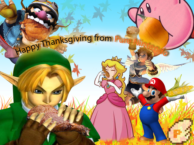 Happy Slapsgiving/Thanksgiving From Purenintendo.com - Pure Nintendo - Switch Game Sale Thanks Thanksgiving