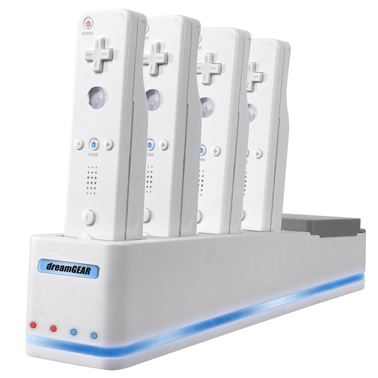 dreamGears's Quad Dock Series First to Offer Simultaneous Wii Remote