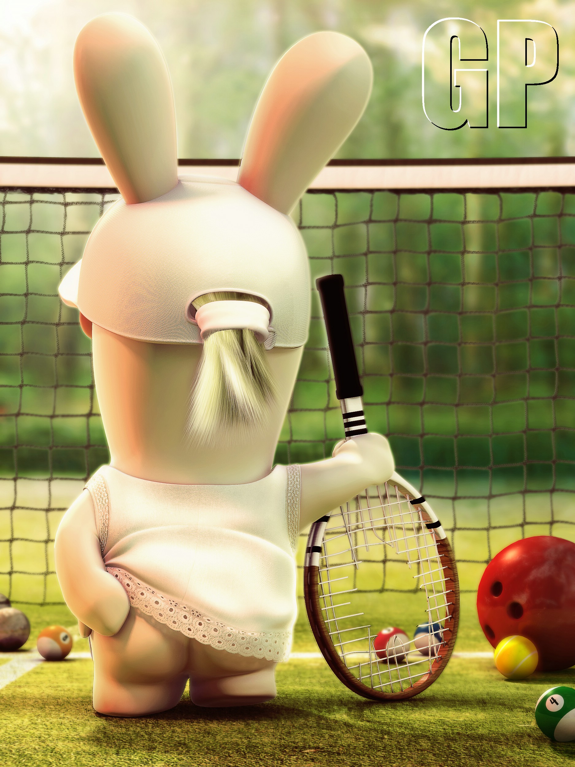 Rayman Raving Rabbids TV Party Poster - Pure Nintendo